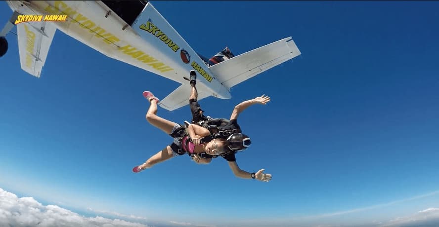 Skydiving in Hawaii