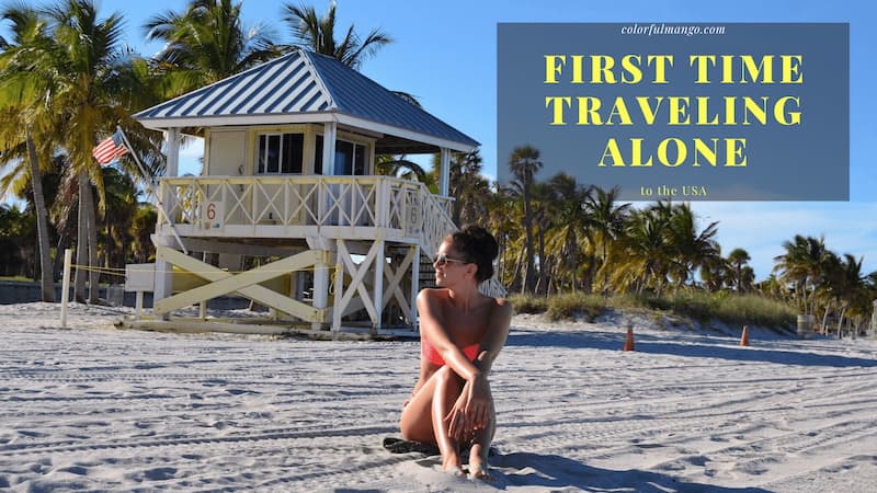 first time traveling alone to the usa