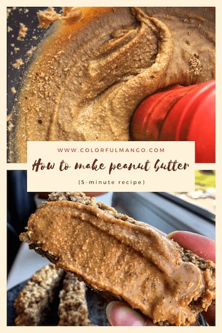 how to make homemade peanut butter