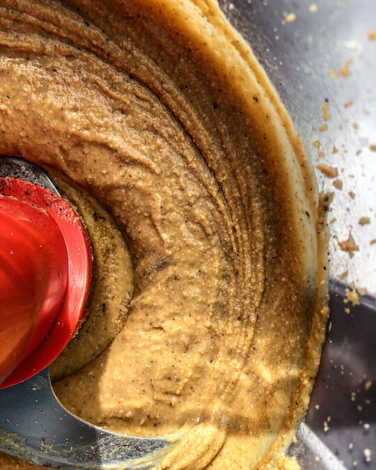 Homemade peanut butter