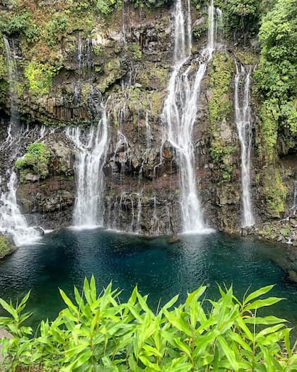 waterfall in reunion