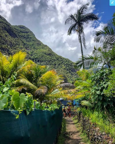 Grand Bassin village