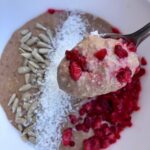 chocolate oat pudding