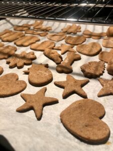baking buckwheat gingerbread