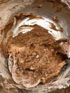 gingerbread cake dough