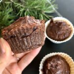 vegan date chocolate muffins