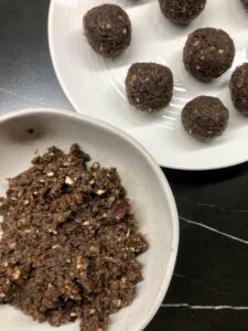 rye bread truffle dough