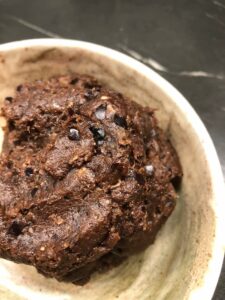 vegan coffee truffle dough