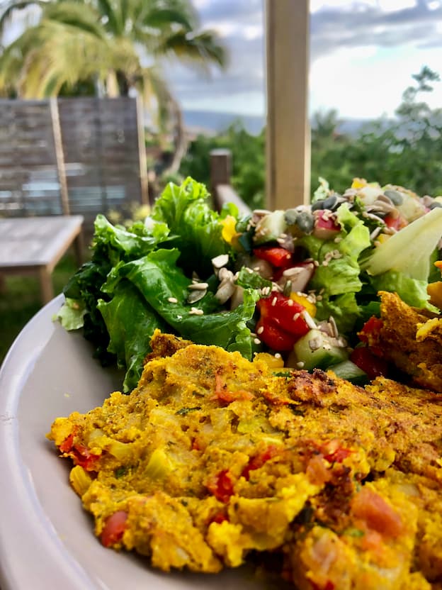 chickpea flour omelette