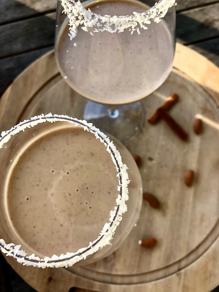 easy homemade vegan eggnog