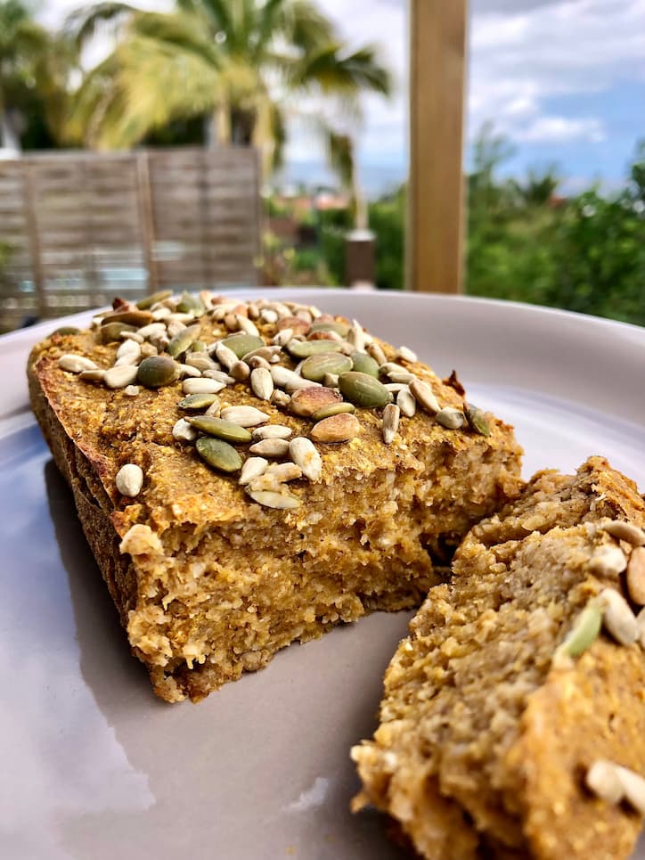 vegan pumpkin bread