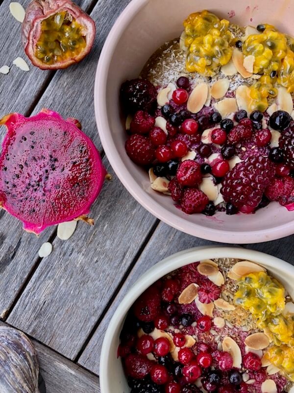 healthy vegan baked oats