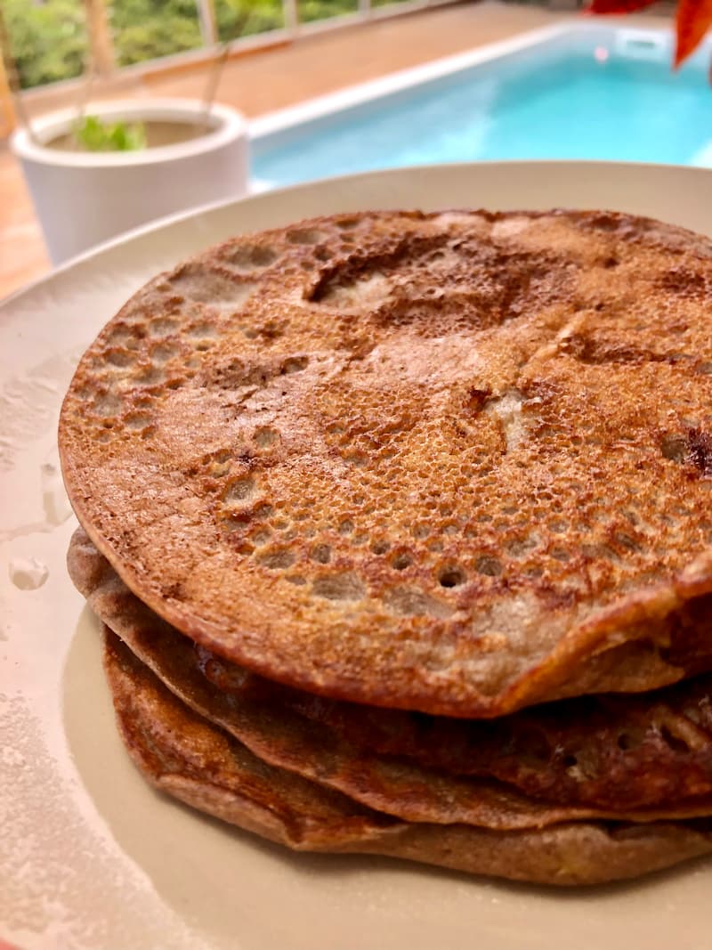 buckwheat banana pancakes