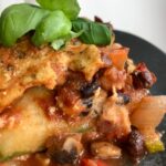 vegan gluten free lasagna with zucchini