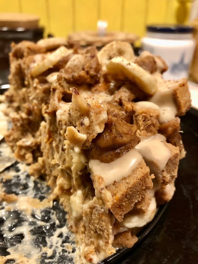 vegan gingerbread trifle