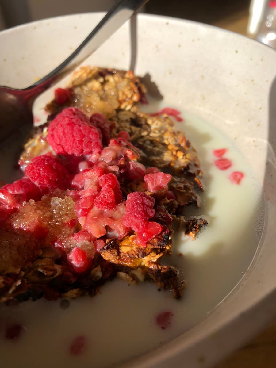 oat bread pudding