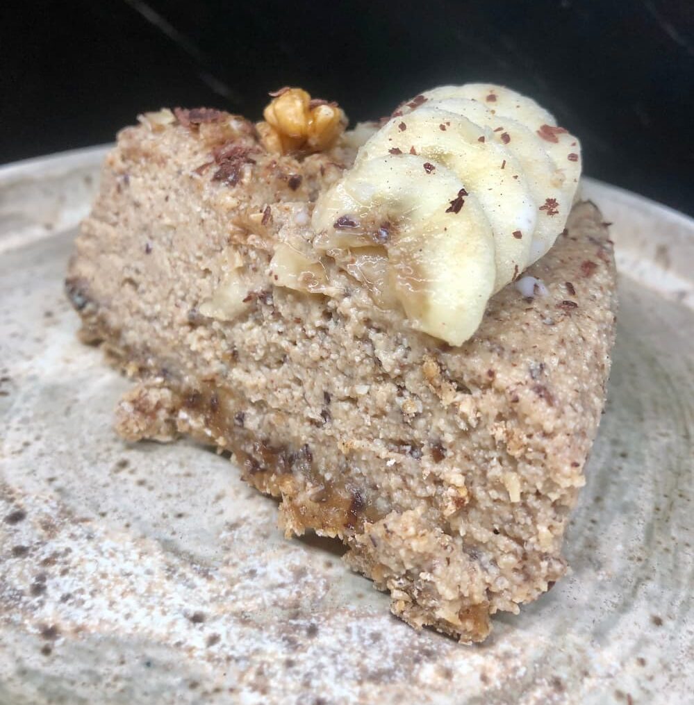 tofu banoffee cheesecake