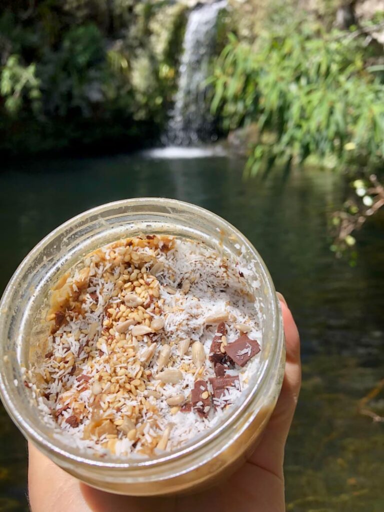 cookie dough overnight oats