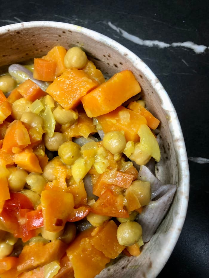creamy curry pasta