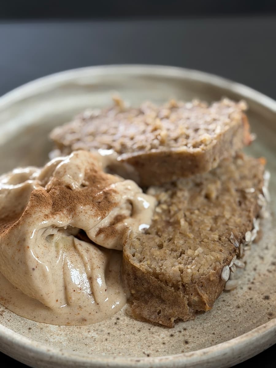 Chickpea Banana Bread (vegan)