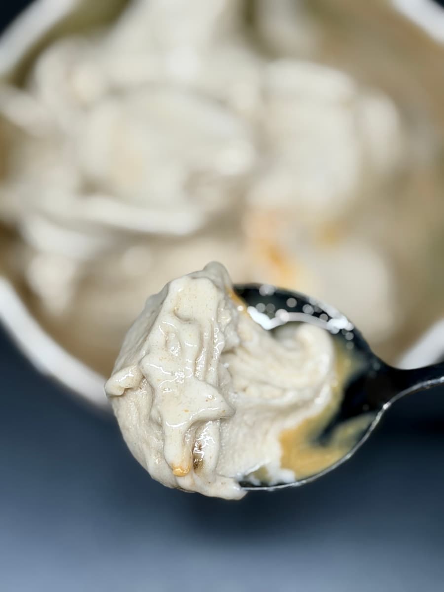 Healthy Peanut Butter Ice Cream (without Ninja Creami)