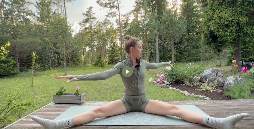pilates for stress relief in nature
